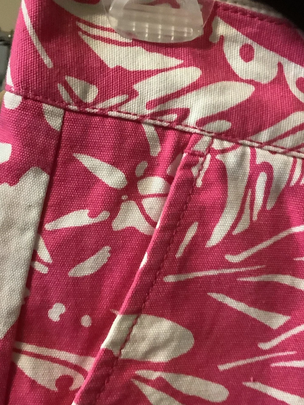 J. Crew Pink and White Floral Paisley Mini Skirt